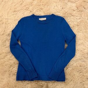 A.L.C. Vibrant Blue Long Sleeve Sweater/Top